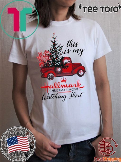 Hallmark Christmas Movies Watching Maternity Pregnancy Shirt - Classic Tee