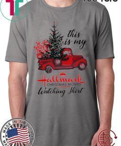 Hallmark Christmas Movies Watching Maternity Pregnancy Shirt - Classic Tee