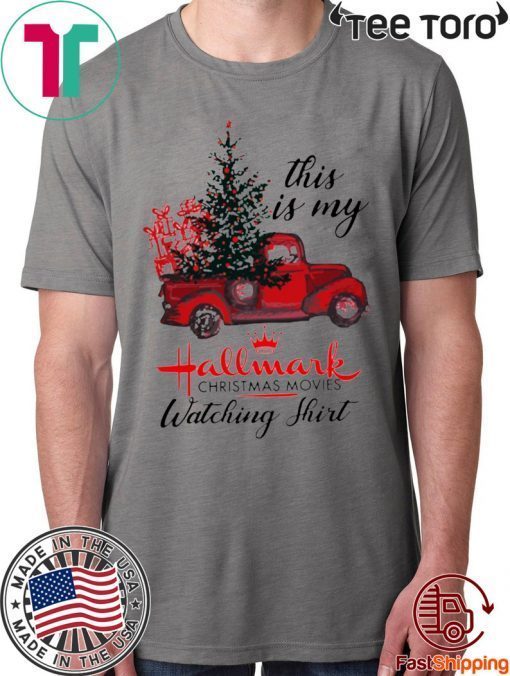 Hallmark Christmas Movies Watching Maternity Pregnancy Shirt - Classic Tee