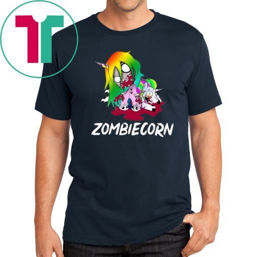 Zombiecorn Creepy Zombie Unicorn Halloween For 2019 T-Shirt