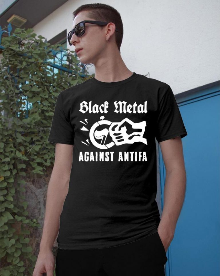 against shirt