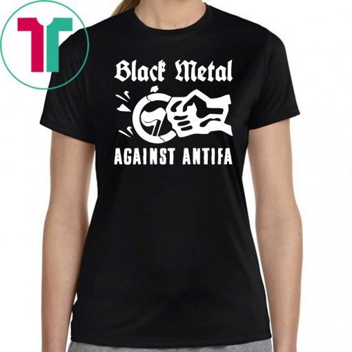 Black Metal Against Antifa Shirt