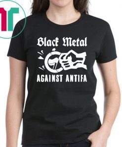 Black Metal Against Antifa Shirt