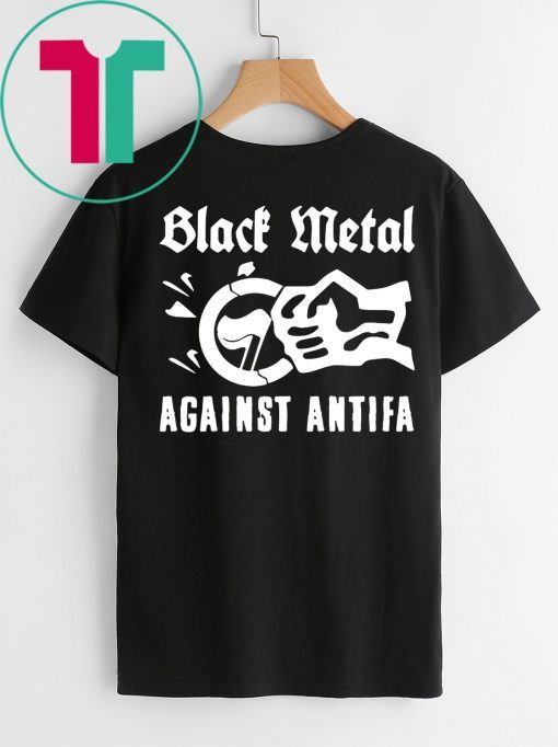 Black Metal Against Antifa Shirt