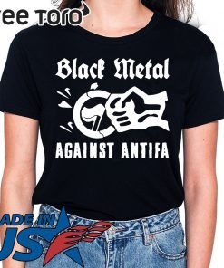 Black Metal Against Antifa Shirt