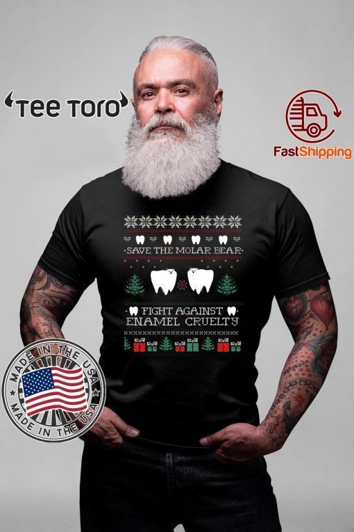 Ugly Christmas Sweater Molar Bear Dental Unisex T-Shirt
