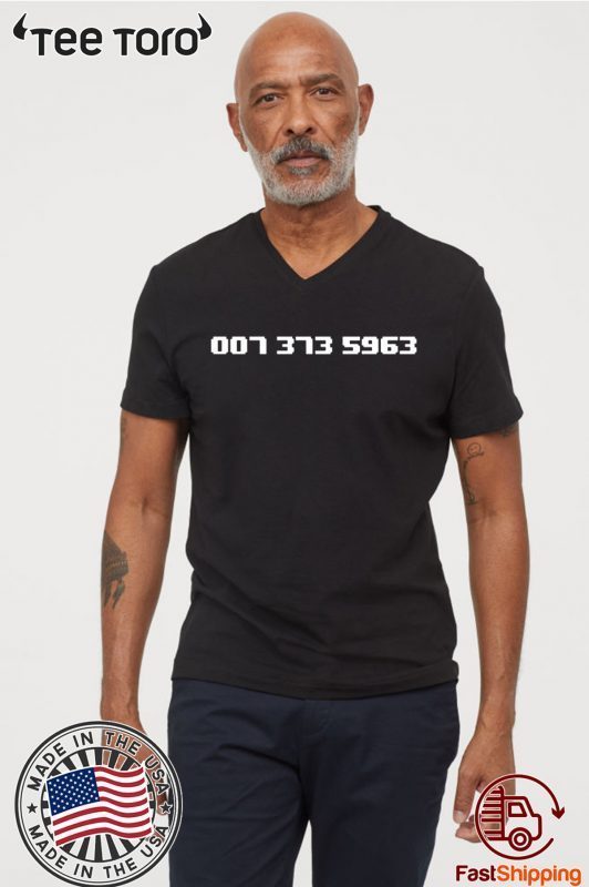 007 373 5963 shirt