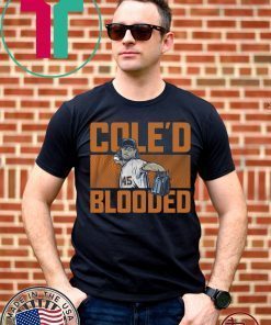 Gerrit Cole Shirt - Cole'd Blooded, MLBPA Licensed Tee