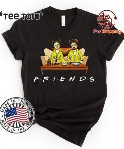 Breaking Bad Walter And Jesse Friends Tv Show Tee Shirt