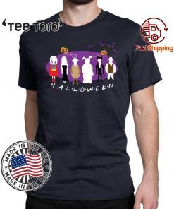 Awesome The One with the Halloween Party Halloween Friends For 2020 T-Shirt