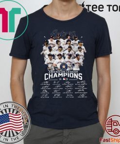 Houston Astros American League Champions Nba 2019 Signatures Shirt