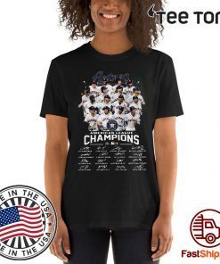 Houston Astros American League Champions Nba 2019 Signatures Shirt