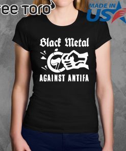 Offcial Black Metal Against Antifa T-Shirt