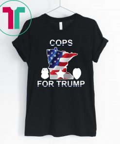 Offcial Cops For Trump 2020 T-Shirt