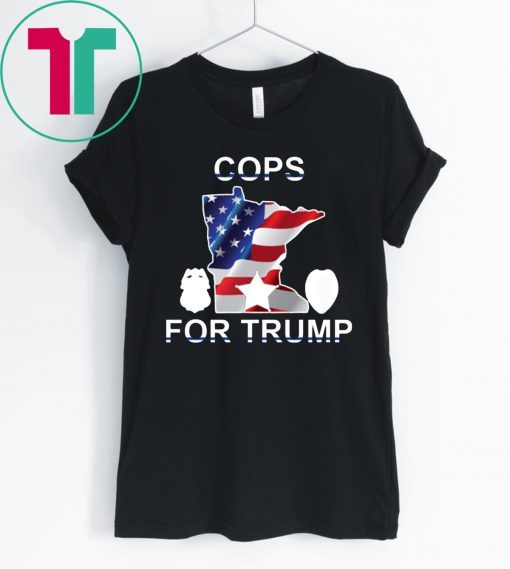 Offcial Cops For Trump 2020 T-Shirt