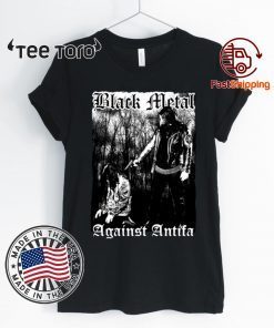 Behemoth’s Nergal Reveals ‘Black Metal Against Antifa’ T-Shirt For Mens Womens
