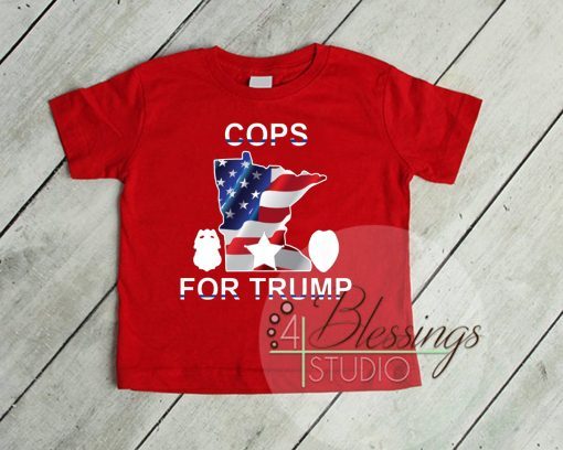Lt. Bob Kroll Cops for Donald Trump Shirt Minnesota