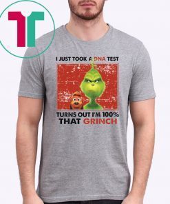 I Just Took A Dna Test Turns Out I’m 100% That Grinch 2019 T-Shirt
