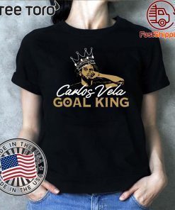 Carlos Vela Goal King Offcial T-Shirt