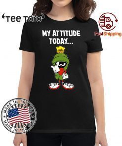 Marvin the martian my attitude today Classic T-Shirt