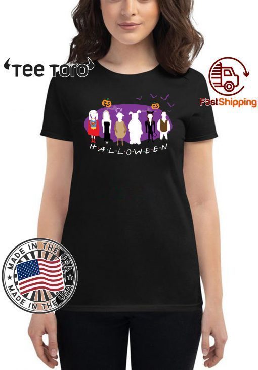 Awesome The One with the Halloween Party Halloween Friends For 2020 T-Shirt