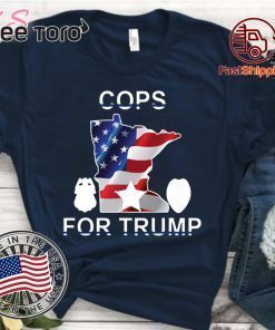Cops For Donald Trump Minnesota T-Shirt