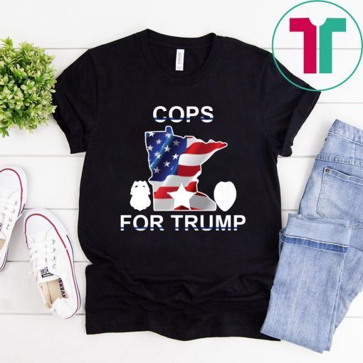 Cops For Trump Limited Edition Tee Shirt