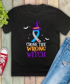Diabetes Choose The Wrong Witch Halloween T-shirt Nice Gift