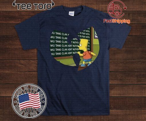 Bart Simpson Wu Tang Clan Classic T-Shirt