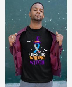 Diabetes Choose The Wrong Witch Halloween T-shirt Nice Gift