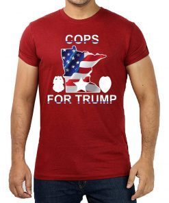 Cops For Vote Donald Trump 2020 T-Shirt