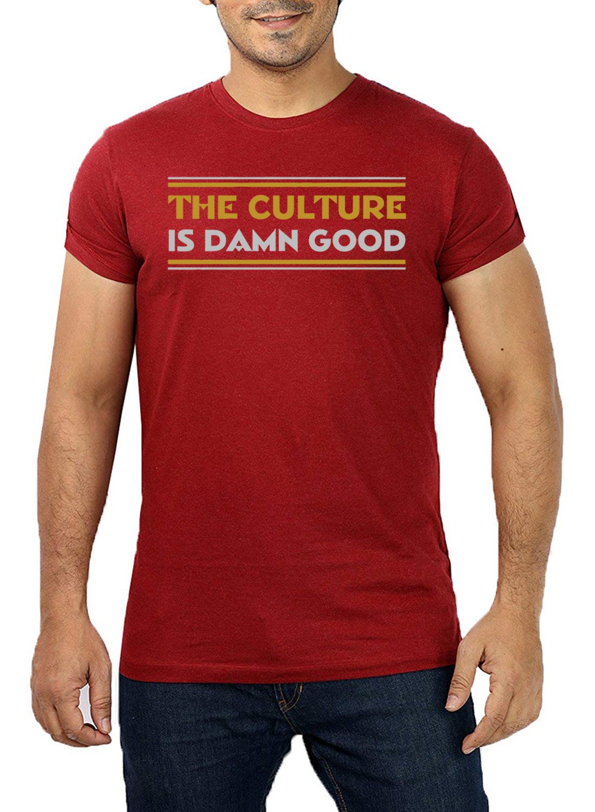 The Culture Is Damn Good Shirt - Washington Football - ShirtElephant Office