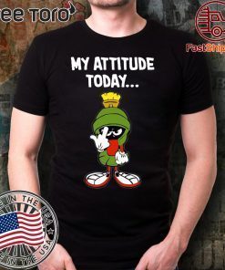 Marvin the martian my attitude today Classic T-Shirt
