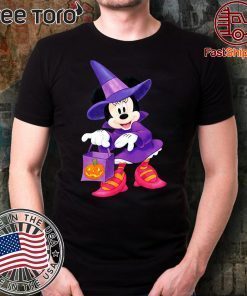 Nice Disney Halloween Minnie Mouse Trick or Treating Original T-Shirt