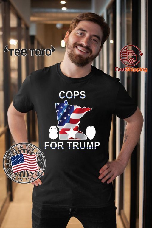 Cops For Trump Minneapolis T-Shirt Minnesota