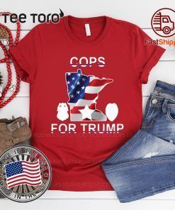 Cops Support Trump Shirt Minnisota Offcial