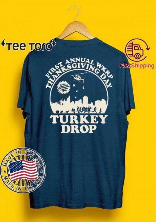 Offcial The Original WKRP Turkey Drop T-Shirt