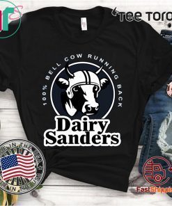 Dairy Sanders 100% Bell Cow Running Back t-shirts