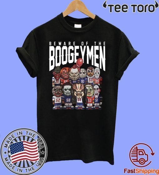 patriots defense boogie man shirt t-shirt