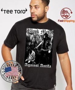 Black Metal Against Antifa Behemoth’s Nergal Reveals Classic T-Shirt