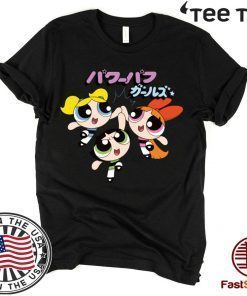 Desert Dreamer Powerpuff Girls Kanji Black 2020 T-Shirt