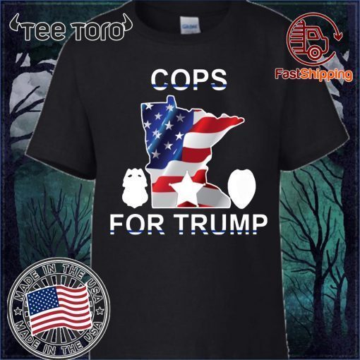 Cops For Trump Tee Shirt minnisota