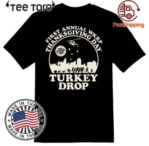 Offcial The Original WKRP Turkey Drop T-Shirt