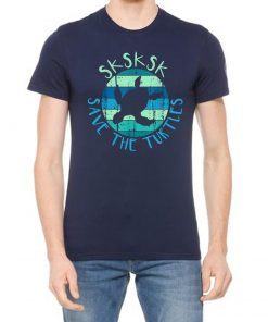 SKSKSK Save The Turtles Shirt Funny Saying Vintage Turtle Tee