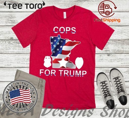 Cops For Trump Wisconsin T-Shirt minneapolis police