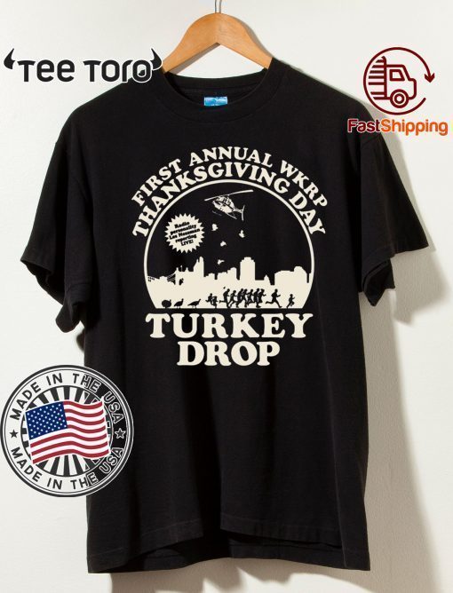 Offcial The Original WKRP Turkey Drop T-Shirt