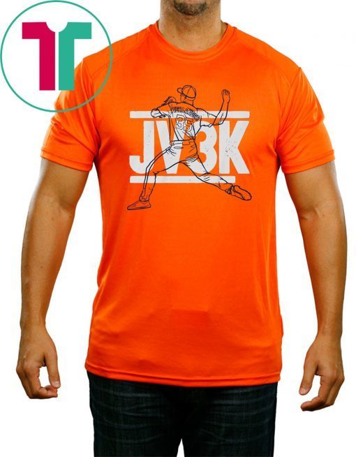 Justin Verlander Shirt - JV3K, Houston, MLBPA