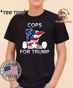 Lt. Bob Kroll Cops for Trump Shirt Wisconsin