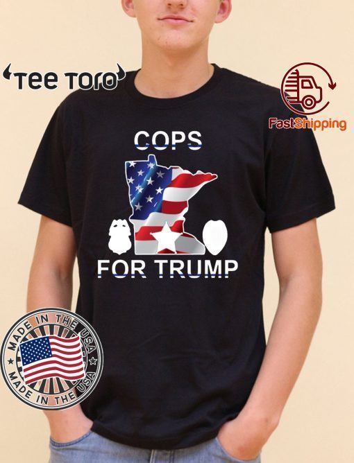 Lt. Bob Kroll Cops for Trump Shirt Wisconsin