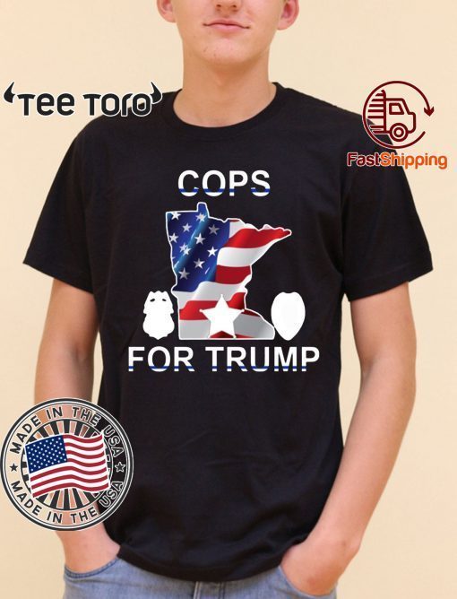 Minnisota Cops Support Donald Trump T-Shirt